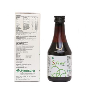 S-FREE Syrup - Kidney Stone Breaker Natural Cleanse Gallstones