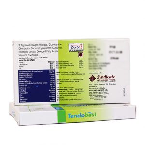 TENDOBEST Softgel Caps- A Supplement For Healthy Bone and Joint Strength