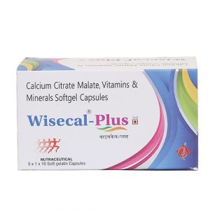 WISECAL-PLUS Softgel Caps - Calcium Supplement for Strong Bone.