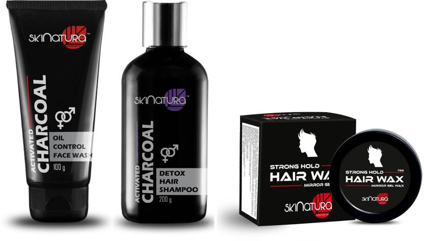Buy Skinatura Groom Yourself Mens Care Pack Charcoal Face Wash