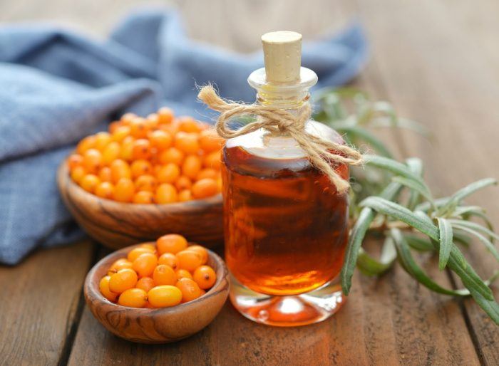 Sea buckthorn for hair care