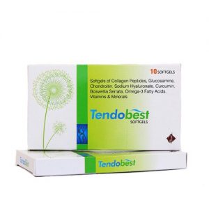 TENDOBEST Softgel Caps- A Supplement For Healthy Bone and Joint Strength (30 Capsules)